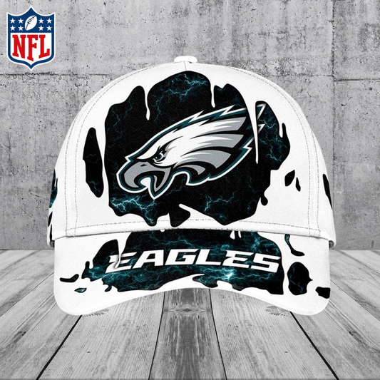 [SPECIAL OFFER] NEW CUSTOMIZED NFL02 PPE PHILADELPHIA EAGLES CLASSIC CAP