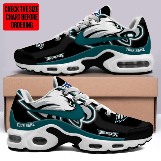 [SPECIAL OFFER] NEW CUSTOMIZED NFL02 PPE PHILADELPHIA EAGLES AIR MAX PLUS SNEAKERS