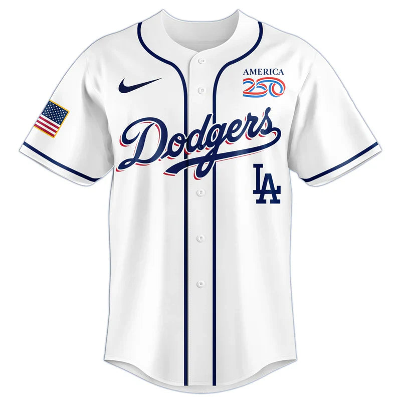 [FLASH SALE] NEW CUSTOMIZED MLB02 LAD LOS ANGELES DODGERS BASEBALL JERSEY