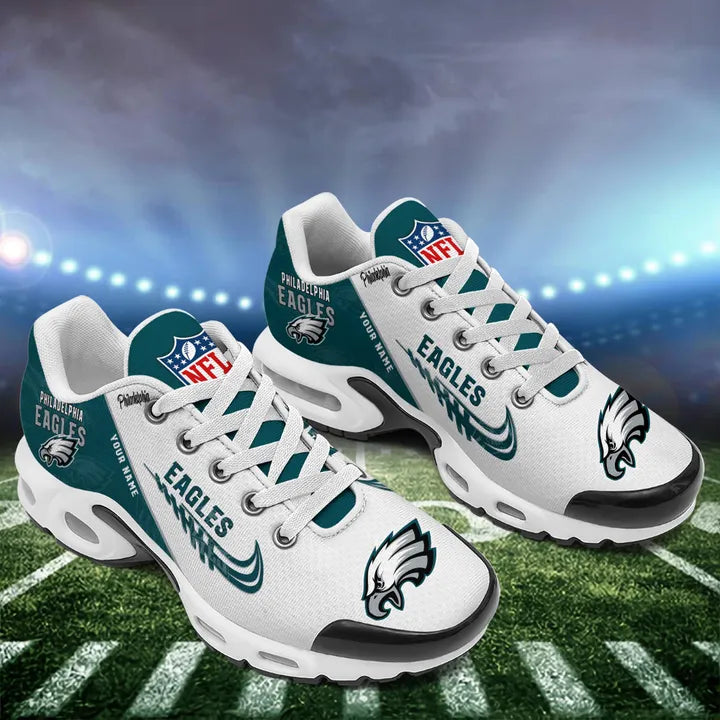 [SPECIAL OFFER] NEW CUSTOMIZED NFL02 PPE PHILADELPHIA EAGLES AIR MAX PLUS SNEAKERS