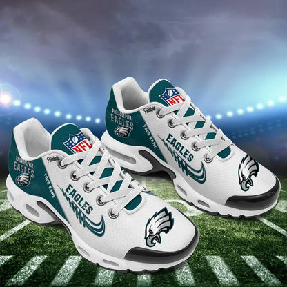 [SPECIAL OFFER] NEW CUSTOMIZED NFL02 PPE PHILADELPHIA EAGLES AIR MAX PLUS SNEAKERS