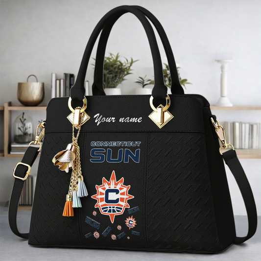[FAN FAVORITE] NEW CUSTOMIZED WNBA03 CTS CONNECTICUT SUN MULTICOLOR HANDBAG