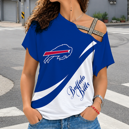 [SPECIAL OFFER] NEW CUSTOMIZED NFL03 BFB BUFFALO BILLS SHOULDER SHIRT