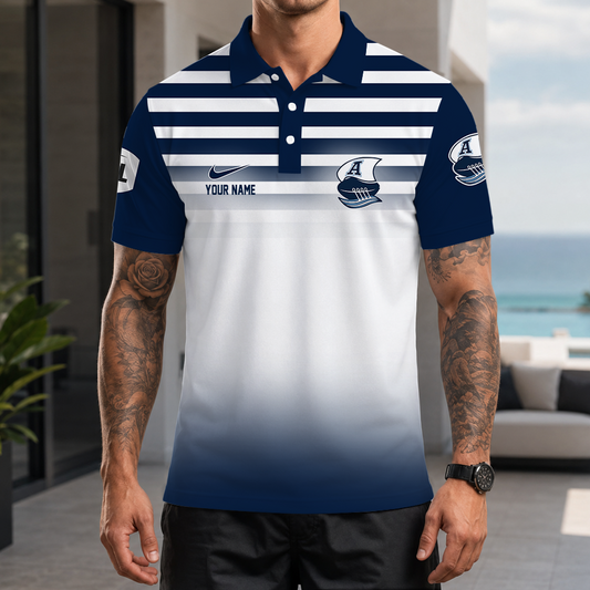 [FAN EXCLUSIVE] NEW CUSTOMIZED CFL03 TOR TORONTO ARGONAUTS STRAPPY POLO SHIRT