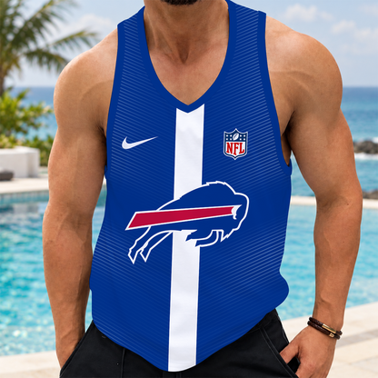 [SPECIAL OFFER] NEW CUSTOMIZED NFL03 BFB BUFFALO BILLS UNISEX TANK TOP