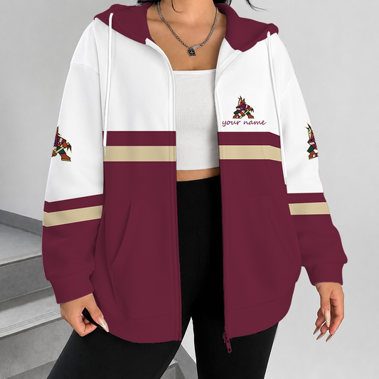 [SUPER SALE] NEW CUSTOMIZED NHL30 AZC ARIZONA COYOTES T-SHIRT, HOODIE, ZIP HOODIE