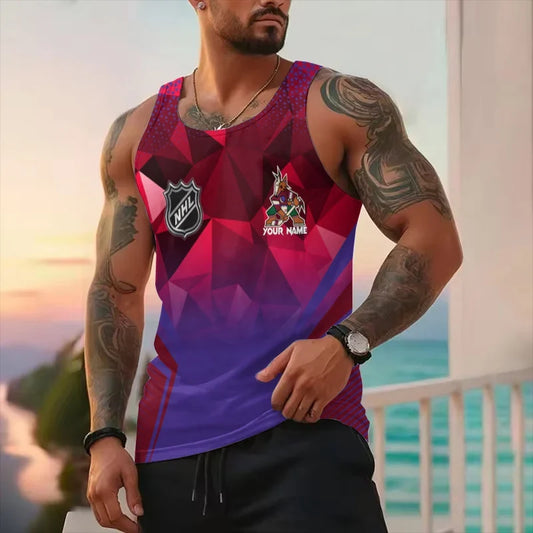 [SUPER SALE] NEW CUSTOMIZED NHL30 AZC ARIZONA COYOTES UNISEX TANK TOP
