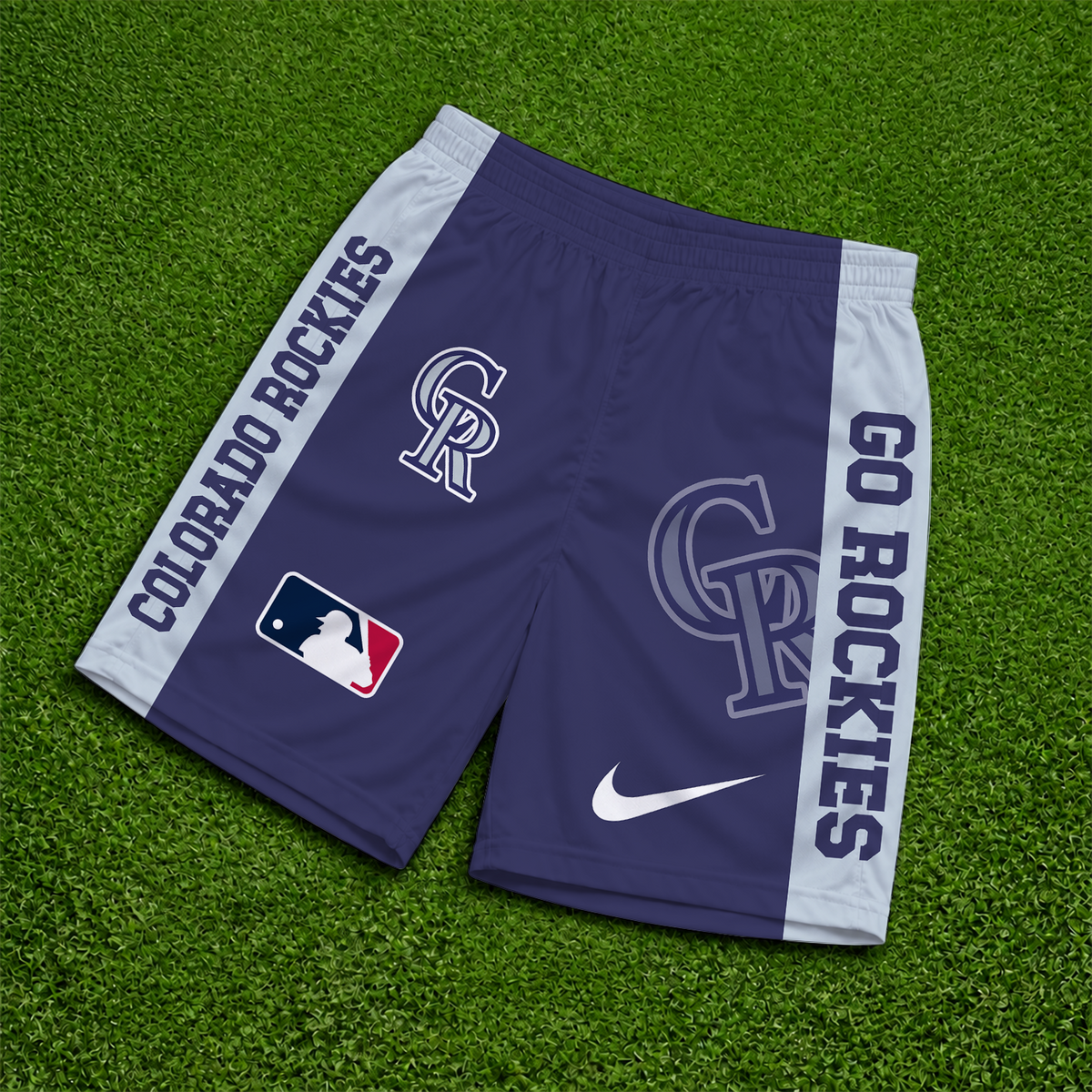 [FLASH SALE] NEW PREMIUM MLB30 COR COLORADO ROCKIES SHORT PANTS