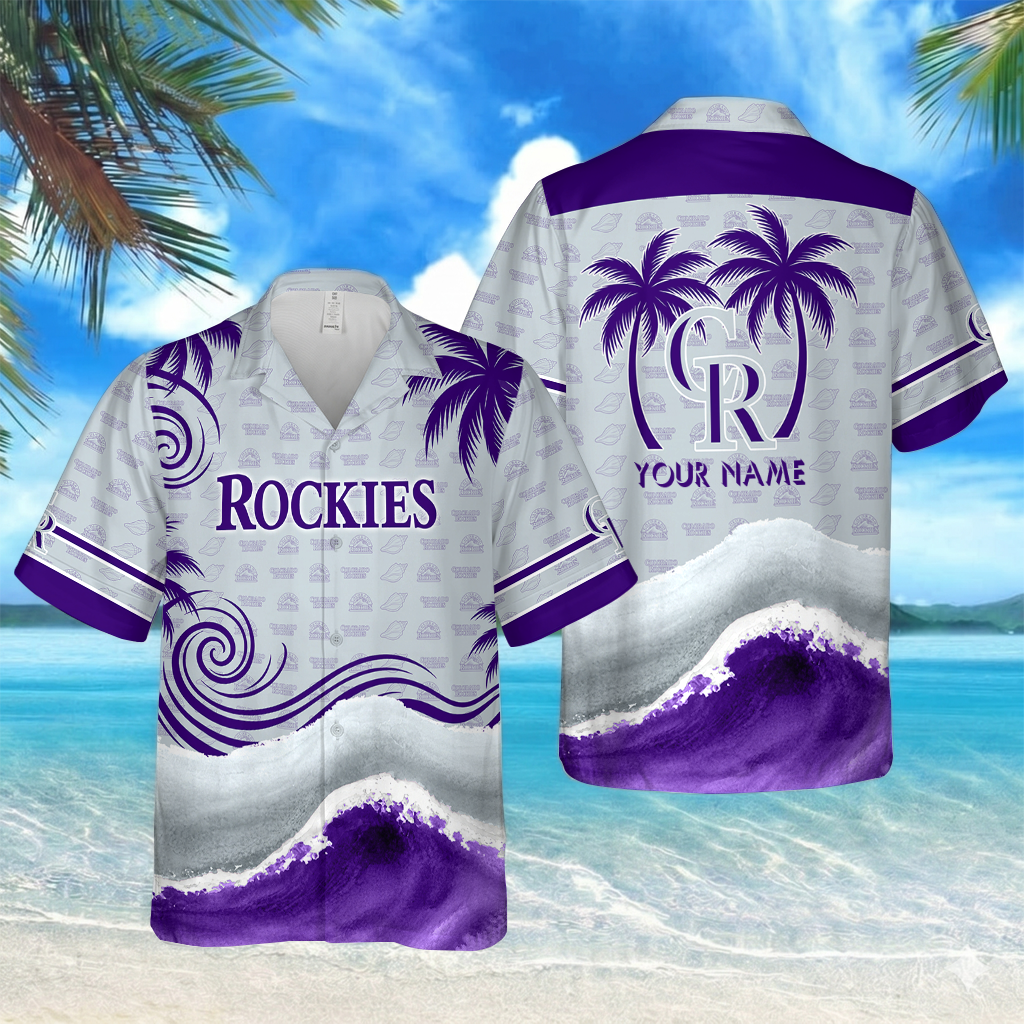 [FLASH SALE] NEW CUSTOMIZED MLB30 COR COLORADO ROCKIES UNISEX HAWAIIAN SHIRT