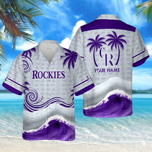 [FLASH SALE] NEW CUSTOMIZED MLB30 COR COLORADO ROCKIES UNISEX HAWAIIAN SHIRT