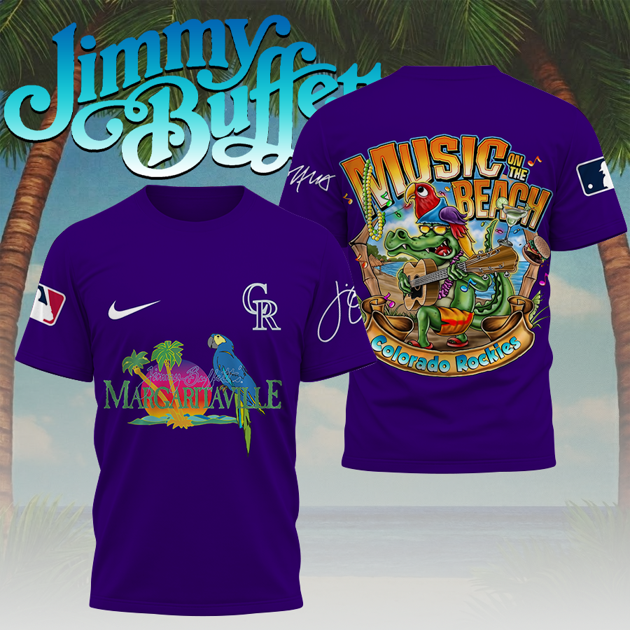 [FLASH SALE] NEW CUSTOMIZED MLB30 COR COLORADO ROCKIES x JIMMY BUFFETT T-SHIRT, HOODIE, ZIP HOODIE