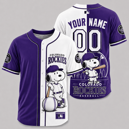 [FLASH SALE] NEW CUSTOMIZED MLB30 COR COLORADO ROCKIES BASEBALL JERSEY