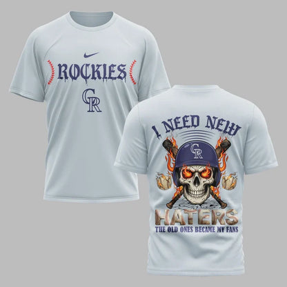 [FLASH SALE] NEW CUSTOMIZED MLB30 COR COLORADO ROCKIES MUTICOLOR T-SHIRT