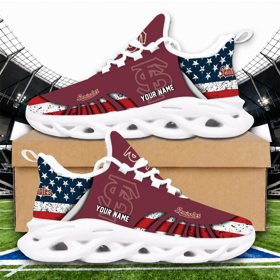 [FAN FAVORITE] NEW CUSTOMIZED NCAA CWS30 FLS FLORIDA STATE SEMINOLES UNISEX CLUNKY SNEAKERS