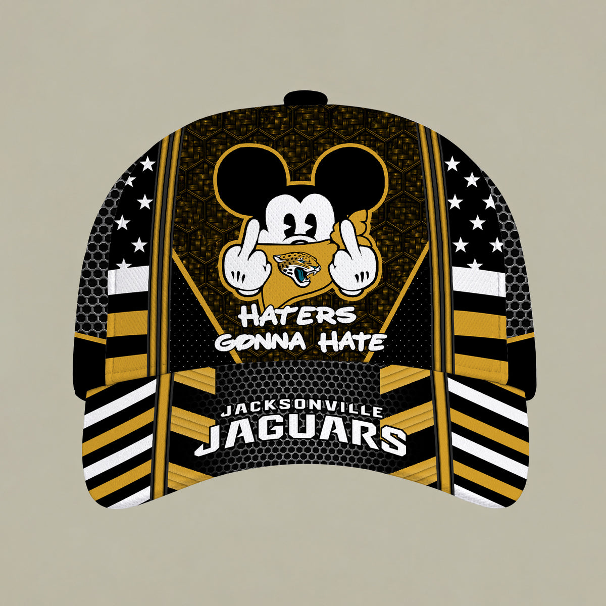 [SPECIAL OFFER] NEW CUSTOMIZED NFL30 JSJ JACKSONVILLE JAGUARS CLASSIC CAP