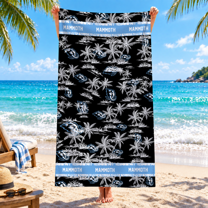 [SUPER SALE] NEW CUSTOMIZED NHL30 UTA UTAH MAMMOTH BEACH TOWEL