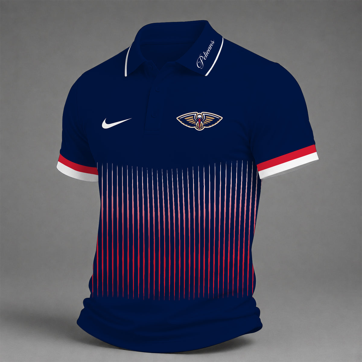 [HOT DEAL] NEW CUSTOMIZED NBA30 NOP NEW ORLEANS PELICANS POLO SHIRT