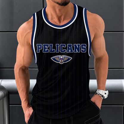 [HOT DEAL] NEW CUSTOMIZED NBA30 NOP NEW ORLEANS PELICANS UNISEX TANK TOP
