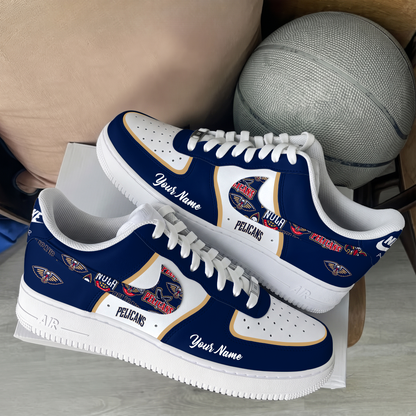 [HOT DEAL] NEW CUSTOMIZED NBA30 NOP NEW ORLEANS PELICANS AF1 SHOES