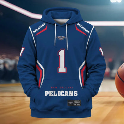 [HOT DEAL] NEW CUSTOMIZED NBA30 NOP NEW ORLEANS PELICANS T-SHIRT, HOODIE, ZIP HOODIE