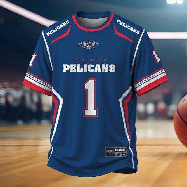 [HOT DEAL] NEW CUSTOMIZED NBA30 NOP NEW ORLEANS PELICANS T-SHIRT, HOODIE, ZIP HOODIE