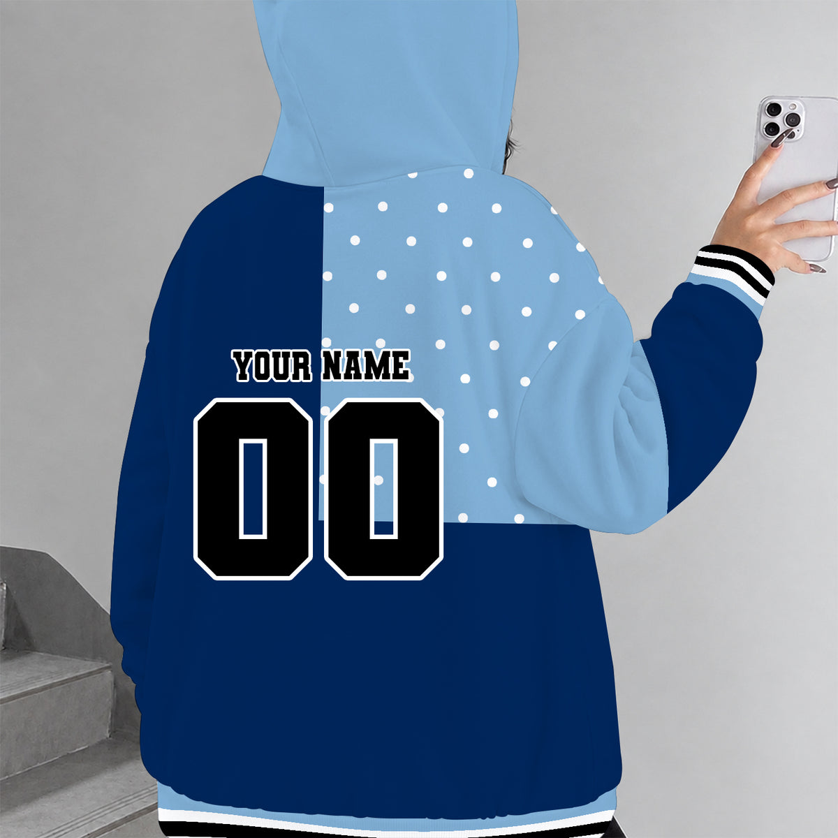 [FAN EXCLUSIVE] NEW CUSTOMIZED MLS30 SKC SPORTING KANSAS CITY ZIP HOODIE