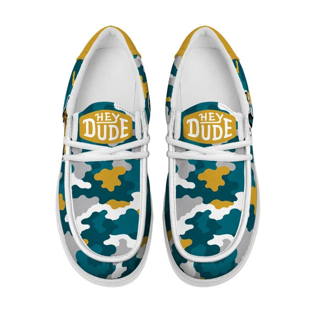 [SPECIAL OFFER] NEW CUSTOMIZED NFL30 JSJ JACKSONVILLE JAGUARS LOAFER SHOES