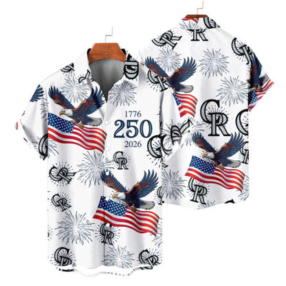 [FLASH SALE] NEW CUSTOMIZED MLB30 COR COLORADO ROCKIES UNISEX HAWAIIAN SHIRT