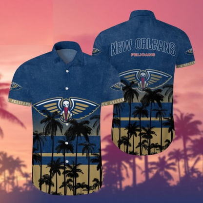 [HOT DEAL] NEW CUSTOMIZED NBA30 NOP NEW ORLEANS PELICANS UNISEX HAWAIIAN SHIRT