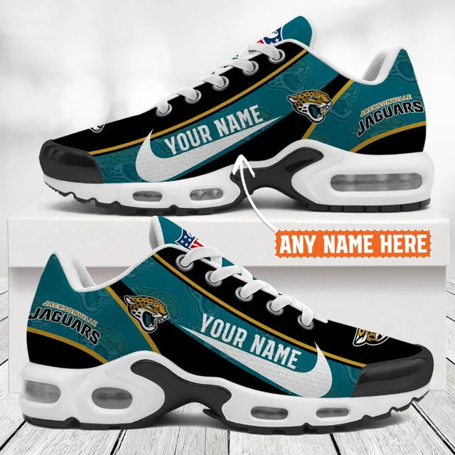 [SPECIAL OFFER] NEW CUSTOMIZED NFL30 JSJ JACKSONVILLE JAGUARS AIR MAX PLUS SNEAKERS