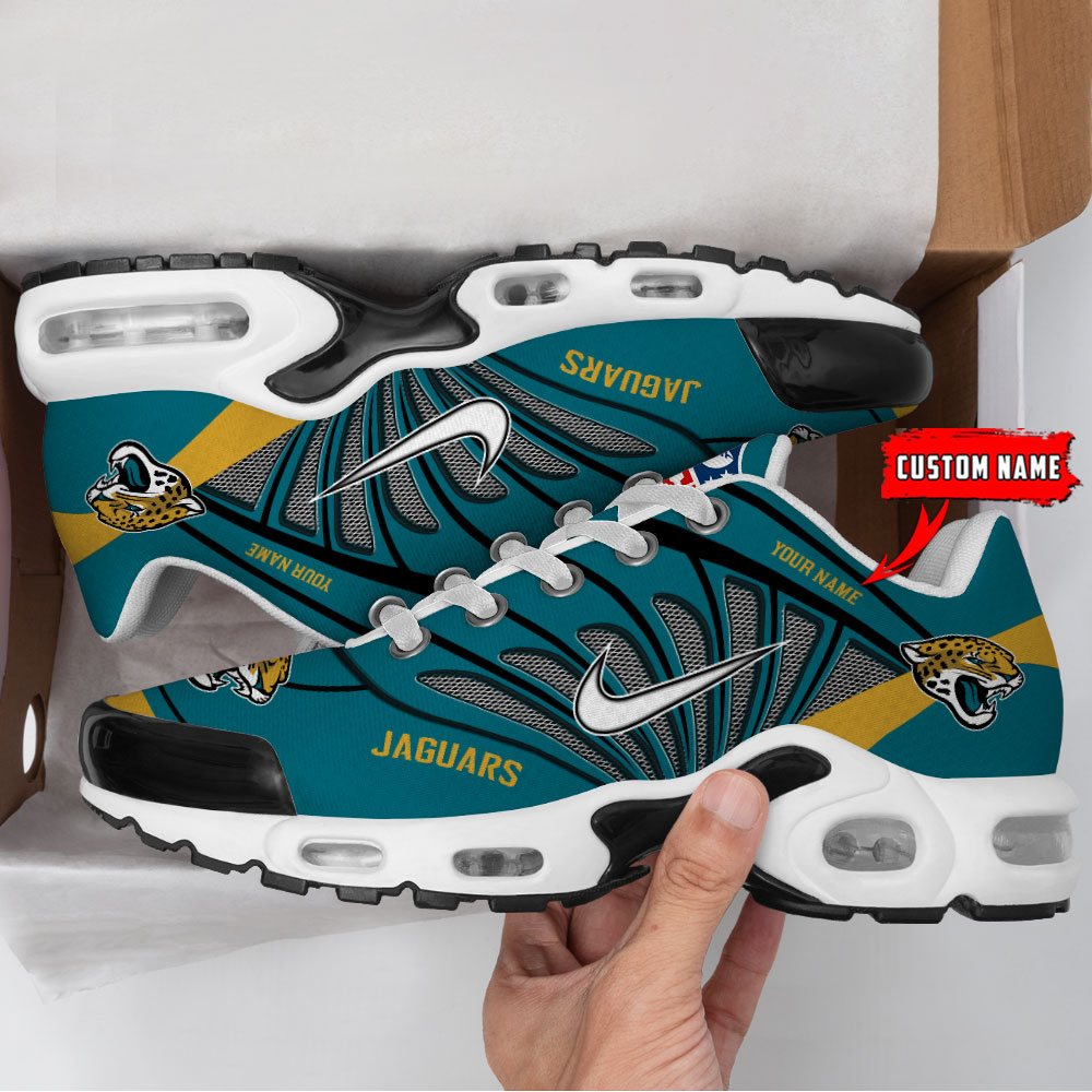 [SPECIAL OFFER] NEW CUSTOMIZED NFL30 JSJ JACKSONVILLE JAGUARS AIR MAX PLUS SNEAKERS