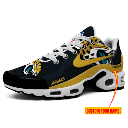 [SPECIAL OFFER] NEW CUSTOMIZED NFL30 JSJ JACKSONVILLE JAGUARS AIR MAX PLUS SNEAKERS