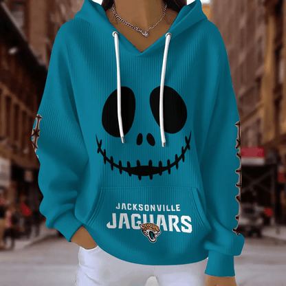 [SPECIAL OFFER] NEW CUSTOMIZED NFL30 JSJ JACKSONVILLE JAGUARS RIBBED HOODIE & SWEATSHIRT