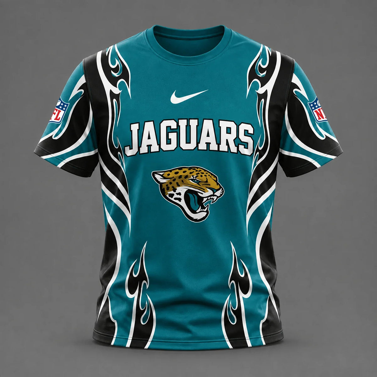 [SPECIAL OFFER] NEW CUSTOMIZED NFL30 JSJ JACKSONVILLE JAGUARS T-SHIRT, HOODIE & ZIP HOODIE