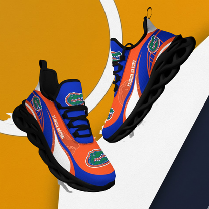 LIMITED EDITION - NEW CUSTOMIZED NCAA FBS30 FLG FLORIDA GATORS CLUNKY SNEAKERS