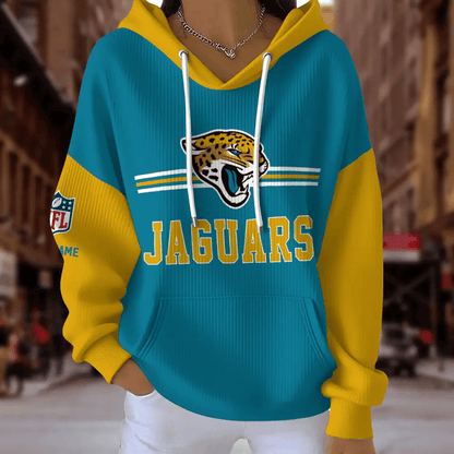 [SPECIAL OFFER] NEW CUSTOMIZED NFL30 JSJ JACKSONVILLE JAGUARS RIBBED HOODIE & SWEATSHIRT