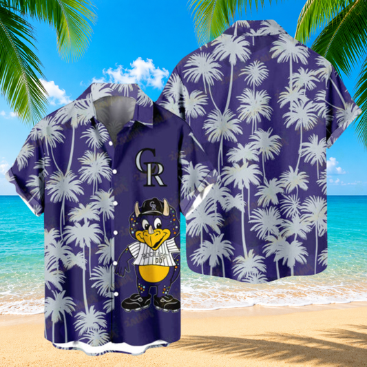 [FLASH SALE] NEW CUSTOMIZED MLB30 COR COLORADO ROCKIES UNISEX HAWAIIAN SHIRT
