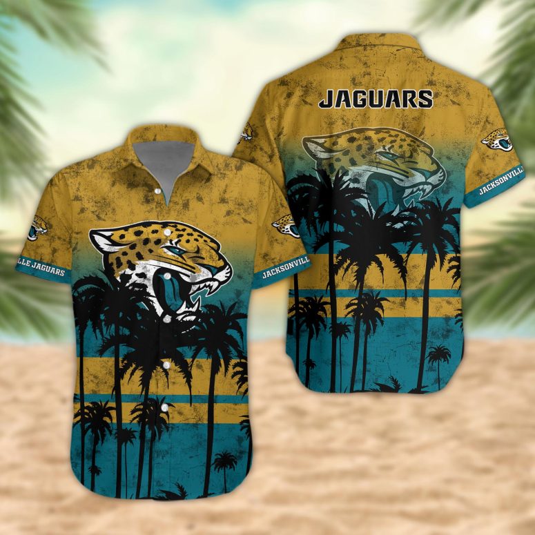 [SPECIAL OFFER] NEW CUSTOMIZED NFL30 JSJ JACKSONVILLE JAGUARS UNISEX HAWAIIAN SHIRT