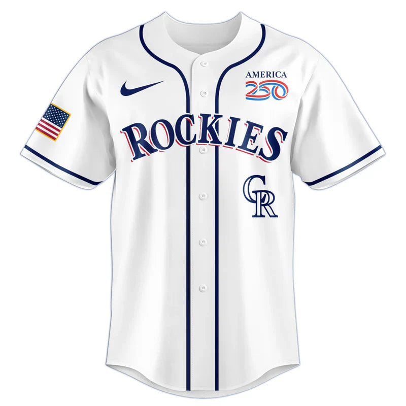 [FLASH SALE] NEW CUSTOMIZED MLB30 COR COLORADO ROCKIES BASEBALL JERSEY