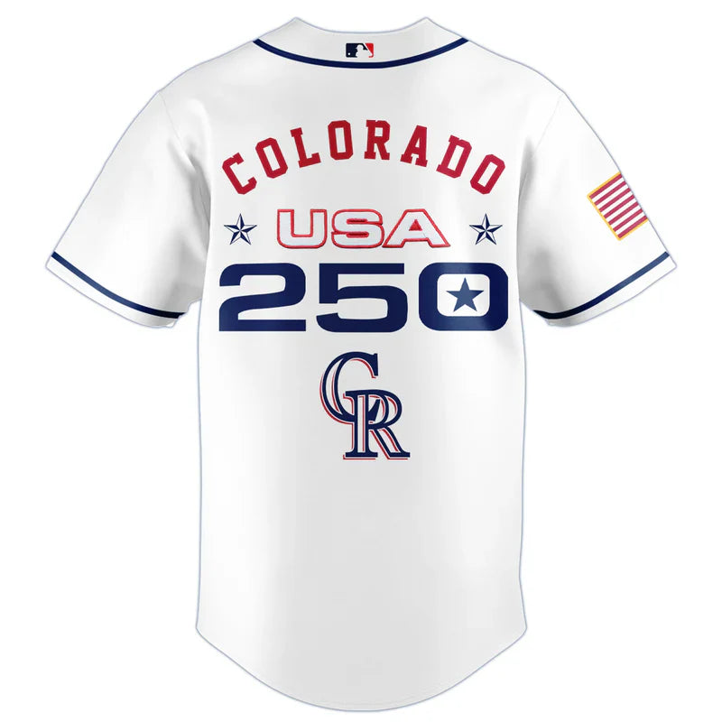 [FLASH SALE] NEW CUSTOMIZED MLB30 COR COLORADO ROCKIES BASEBALL JERSEY