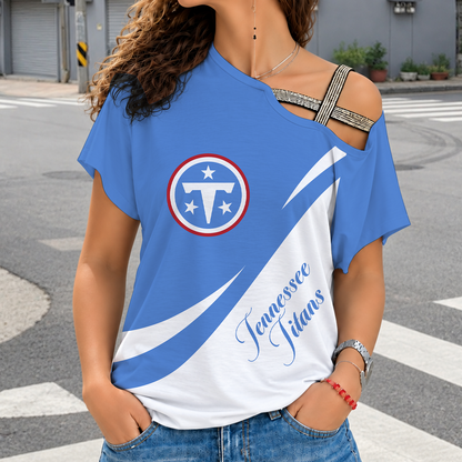 [SPECIAL OFFER] NEW CUSTOMIZED NFL31 TST TENNESSEE TITANS SHOULDER SHIRT