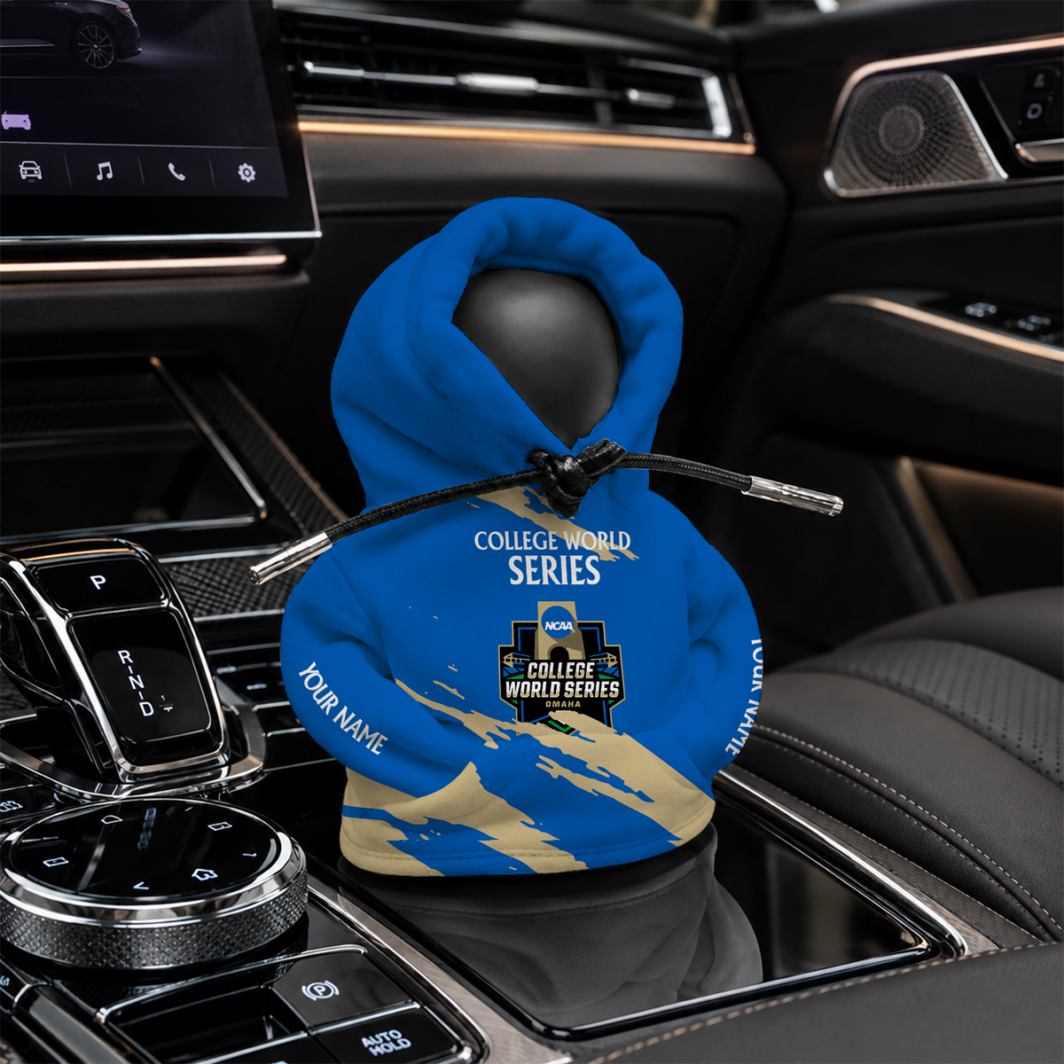 [FAN FAVORITE] NEW CUSTOMIZED NCAA CWS31 CWS COLLEGE WORLD SERIES AUTOMOTIVE HOODIE SHIFT KNOB COVER