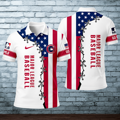 [FLASH SALE] NEW CUSTOMIZED MLB31 MAJOR LEAGUE BASEBALL POLO SHIRT