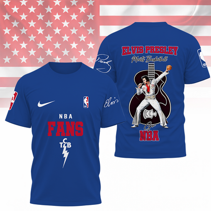 [HOT DEAL] NEW CUSTOMIZED NBA31 NATIONAL BASKETBALL ASSOCIATION X ELVIS PRESLEY T-SHIRT, HOODIE, ZIP HOODIE