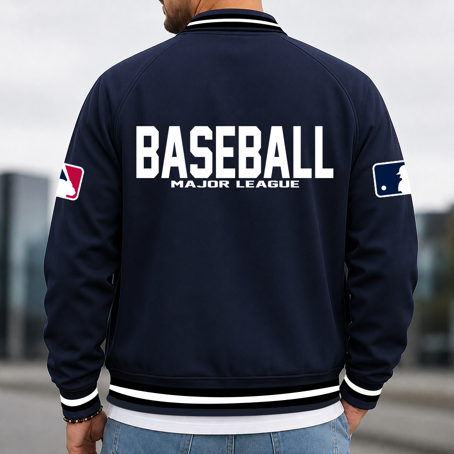 [FLASH SALE] NEW CUSTOMIZED MLB31 MAJOR LEAGUE BASEBALL MULTICOLOR MEN'S CASUAL JACKET