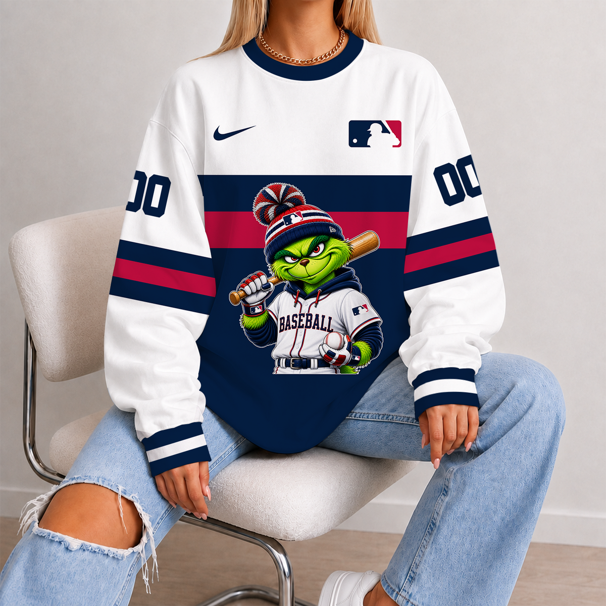 [FLASH SALE] NEW CUSTOMIZED MLB31 MAJOR LEAGUE BASEBALL UNISEX SWEATSHIRT