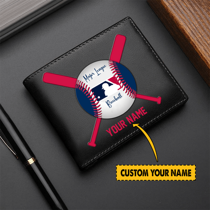 [FLASH SALE] NEW CUSTOMIZED MLB31 MAJOR LEAGUE BASEBALL LEATHER WALLET