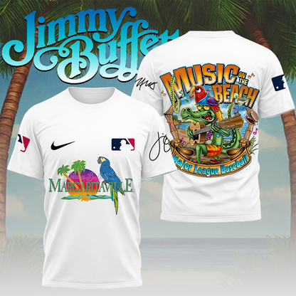 [FLASH SALE] NEW CUSTOMIZED MLB31 MAJOR LEAGUE BASEBALL x JIMMY BUFFETT T-SHIRT, HOODIE, ZIP HOODIE