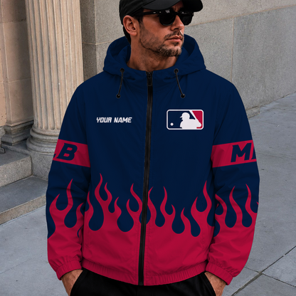 [FLASH SALE] NEW CUSTOMIZED MLB31 MAJOR LEAGUE BASEBALL WINDBREAKER JACKET