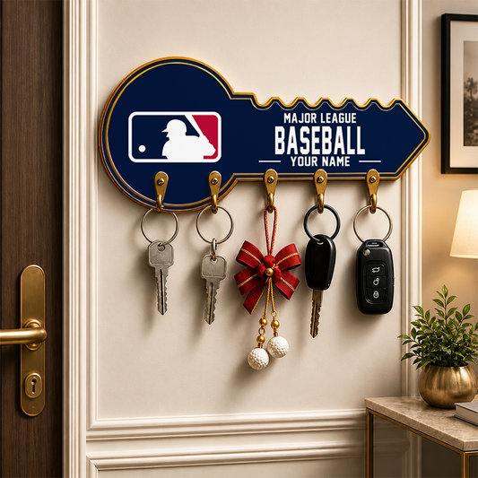 [FLASH SALE] NEW CUSTOMIZED MLB31 MAJOR LEAGUE BASEBALL WALL KEY HOLDER FOR HOME